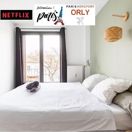 Chambre confort - PARIS-ORLY - Séjour chez l'habitant Choisy-le-Roi Esterno foto